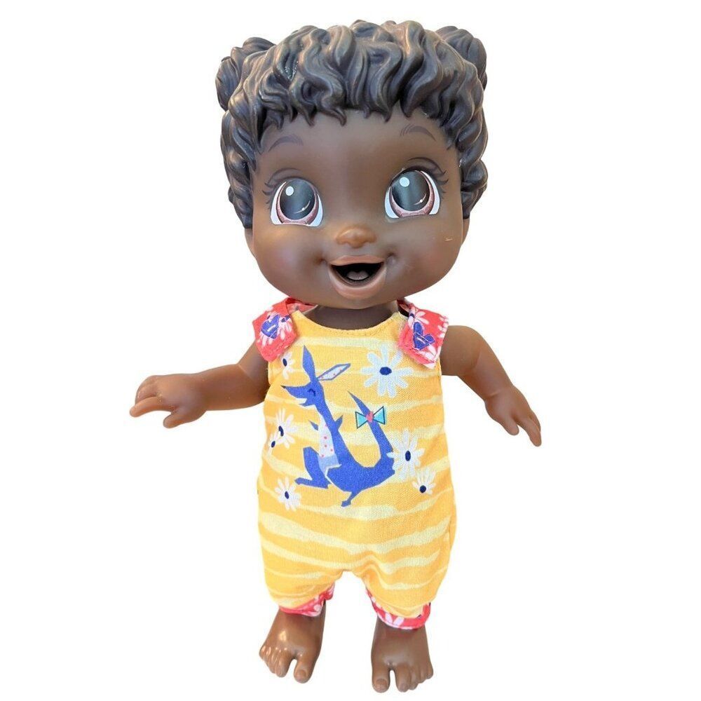 Baby Alive Black Gotta Bounce Doll Molded Hair READ